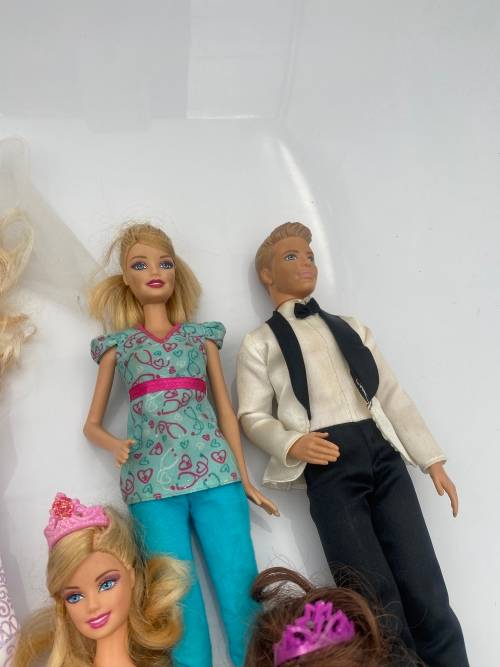 COLLECTION PF BARBIE DOLLS BID FOR ALL !!!!