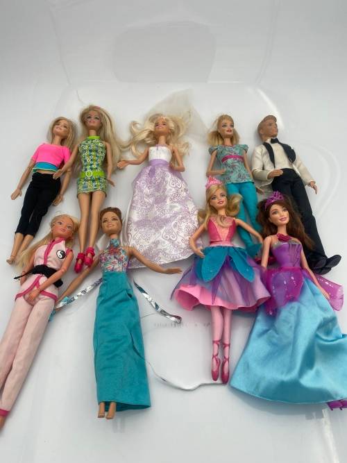 COLLECTION PF BARBIE DOLLS BID FOR ALL !!!!
