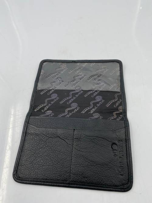 GENUINE LEATHER CARROL BOYES CARD HOLDER !!!