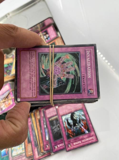 MASSIVE COLLECTION OF YUGI YO CARDS BID FOR THE WHOLE COLLECTION!!!!!