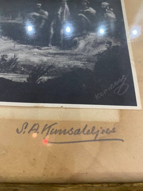 RARE VINTAGE PRINT SIGNED !!!!