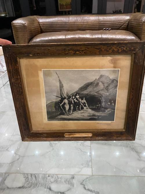 RARE VINTAGE PRINT SIGNED !!!!