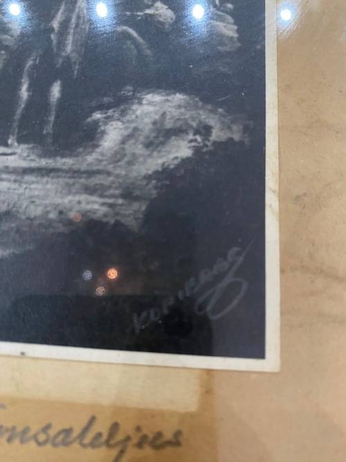 RARE VINTAGE PRINT SIGNED !!!!