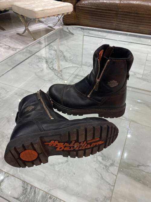 HARLEY DAVIDSON LEATHER BOOTS SIZE 7UK !!!!