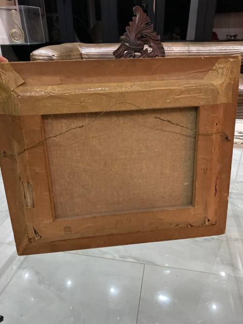 Charles Blondin 1913-1991 ORIGINAL OIL ON CANVAS PAIN SIGNED  SIZE 45CM X 37CM