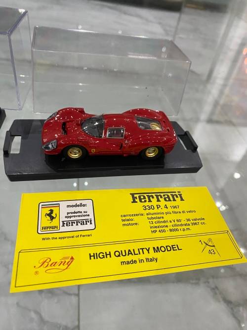 3 highly detailed Ferrari scale 1:43 models bid for all !!!!