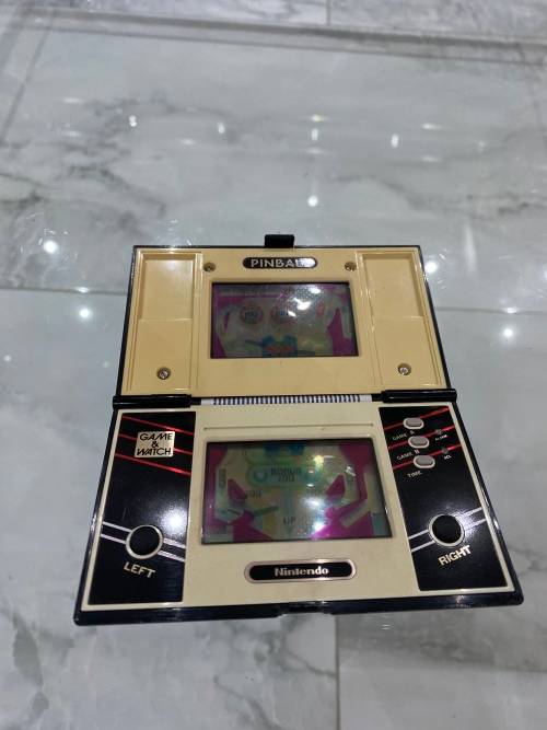 RARE Nintendo GAME & WATCH Pinball Multi Screen 1983 Retro Working Tested!!!