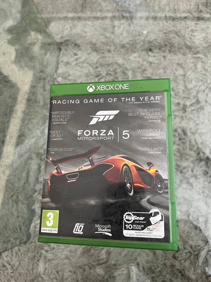 XBOX ONE FORZA 5 MOTOR SPORT !!!