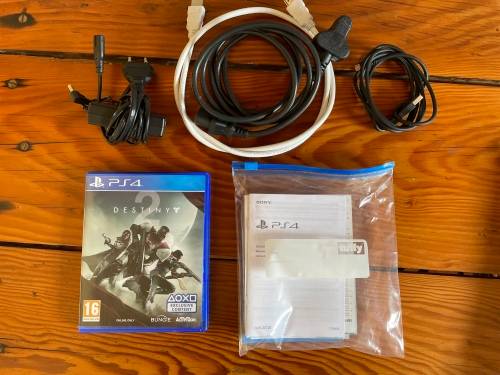PS4 PRO 1TB Destiny 2 LIMITED Edition Console (WHITE) + Accessories