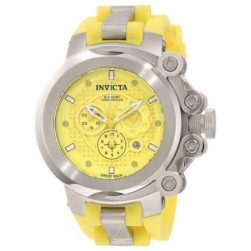 Invicta Men's 11664 Coalition Force Chronograph Yellow Dial Watch - FREE DELIVERY