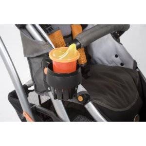 Contours Options Tandem II Stroller, Tangerine