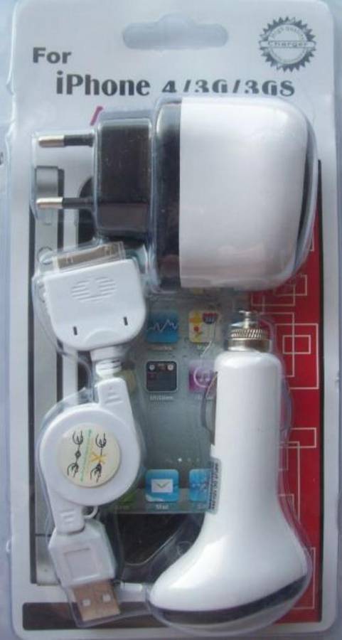 Iphone/Ipod Accessories - Wall/Car Chargers Plus USB Cable