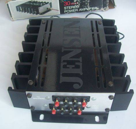 Vintage Car Radio Amp. Still in Box