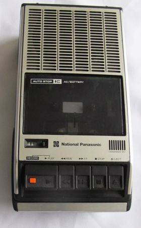 National Panasonic Cassette Recorder/Player