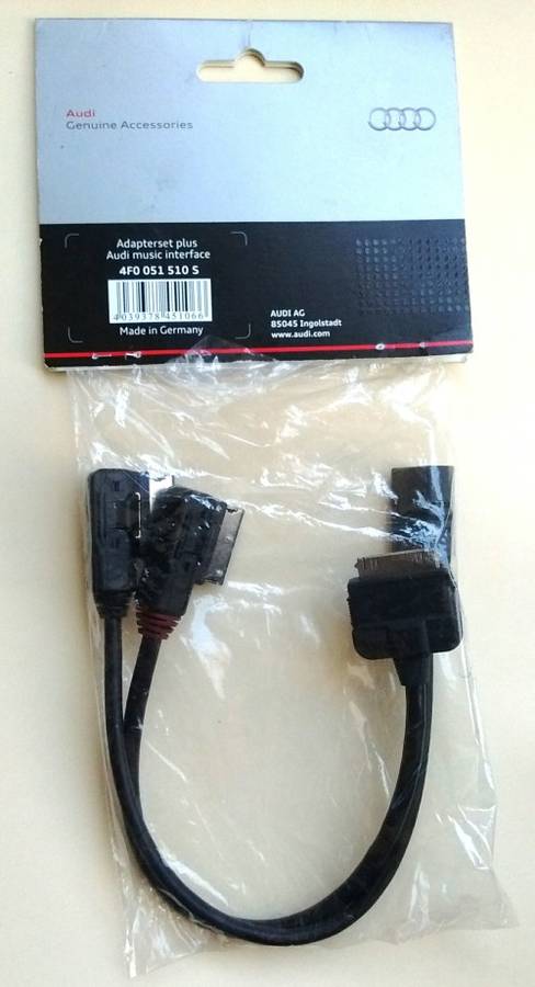 Aux Cable For Audi Ami Mdi Mmi 4f0051510s - Interface Adapter