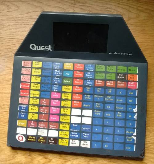 Quest POS Display Unit.