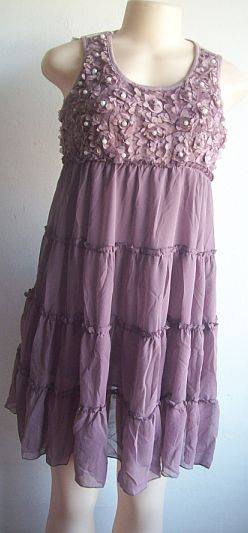 Embellished Chiffon Dress. To Fit Sizes 34/36