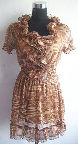 Lovely Chiffon Dress. To Fit Sizes 32