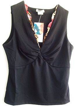 Sleeveless Top. To Fit Sizes 36/38