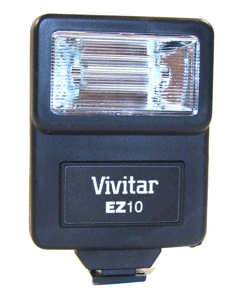 Vivitar EZ10 Electronic Camera Flash Unit.  In nick condition
