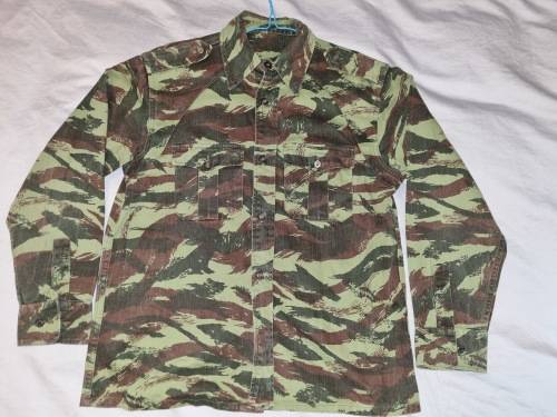 Lizard Camo Shirt - French pattern