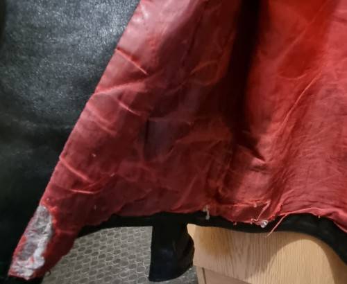 Johannesburg Traffic Department Leather Biker Jacket
