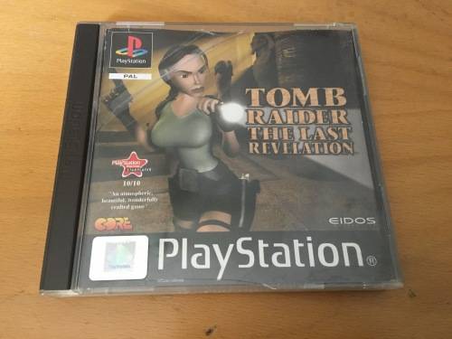 Tomb Raider the last revelation Playstation 1 PS1psone