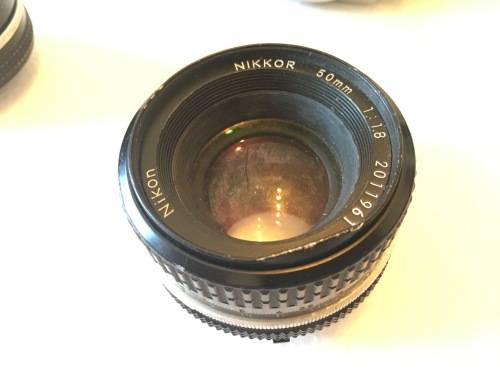 Nikon FG-20 With 2 lenses