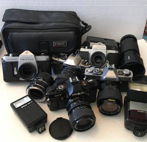 Vintage camera Lot