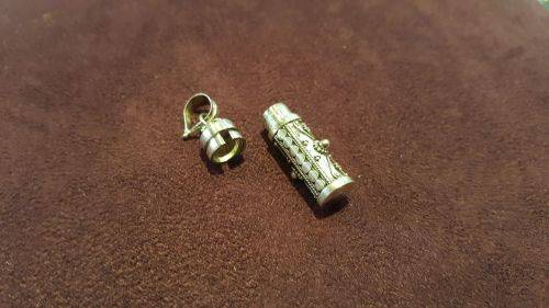 Scroll Pendant (Balinese Sterling Silver)