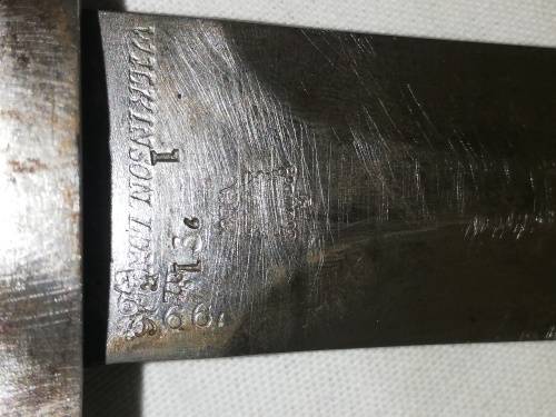 Boer War issued '88 Pattern Enfield Lee Metford bayonet & scabbard