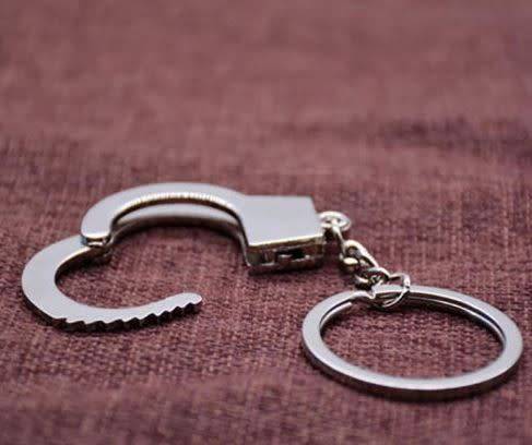 Handcuff Keychain