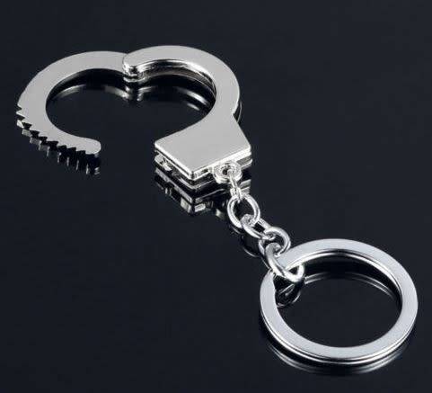 Handcuff Keychain
