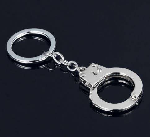 Handcuff Keychain