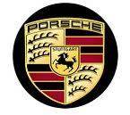 14mm Flat Bottom Porsche Badge