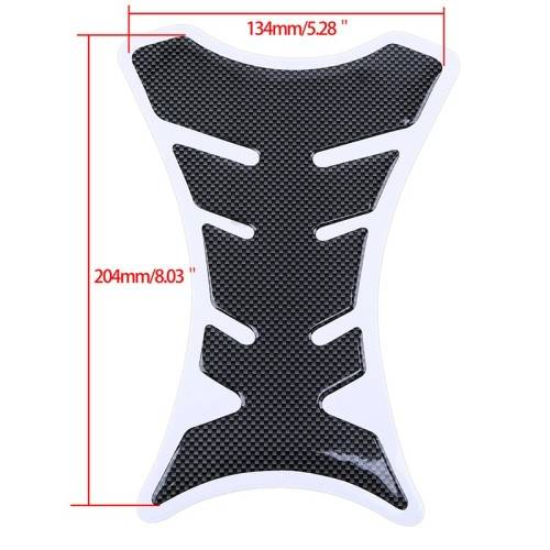 Sale - Carbon Fiber Fishbone Tank Pad Protector