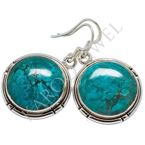 KJ COLLECTION - Natural TIBETAN TURQUOISE in Sterling Silver