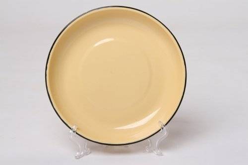 6 Piece Enamelware 20cm Rice /Dinner Plate Set: South African Traditional Crockery