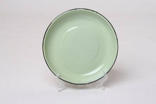 6 Piece Enamelware 20cm Rice /Dinner Plate Set: South African Traditional Crockery