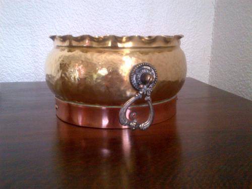 BRASS AND COPPER PLANTER