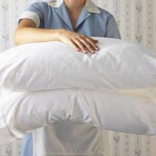 4 x PILLOWs - 600gsm BALL FIBRE - RETAINS SHAPE - PROVIDING NECK SUPPORT