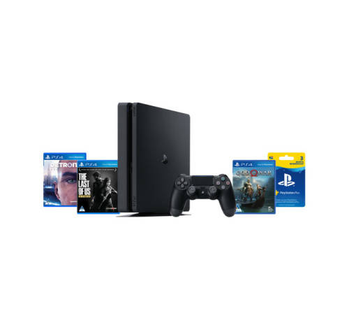 Sony PlayStation 4 Bundle (3x Games + 90-Day PS Plus) - BRAND NEW