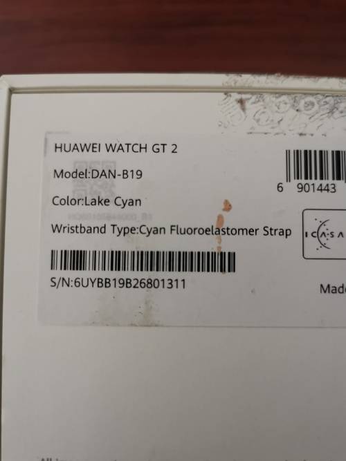 Huawei Watch GT2 (42mm, Lake Cyan) + 24 Hour Delivery