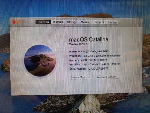 Apple MacBook Pro 13.3` | Core i5 | 4GB RAM | 500GB HDD | Quick Delivery