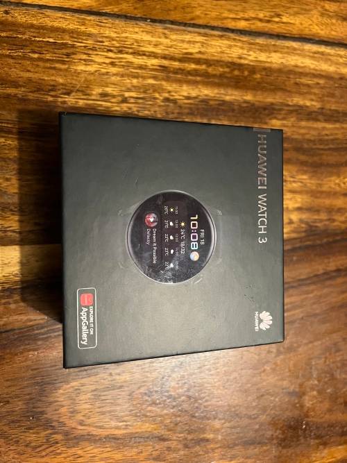 Huawei Watch 3 | 46mm | LTE | Brown Leather Strap | Quick delivery