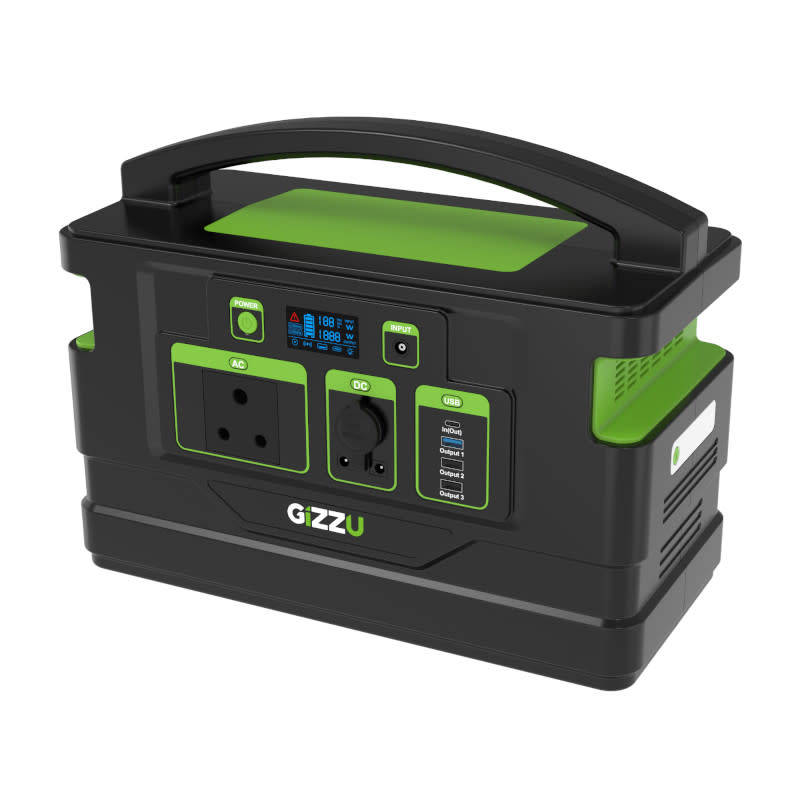Gizzu 888Wh 1000W Portable Power Station