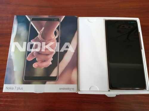 Nokia 7 Plus Smartphone (64GB, 4GB RAM, Copper)