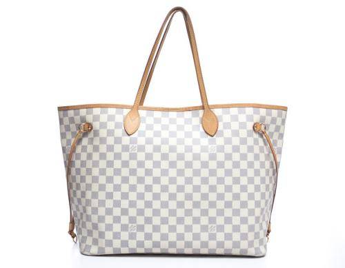 Authentic LOUIS VUITTON Neverfull GM Damier Azur Tote Bag