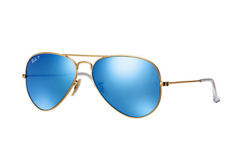 RAY BAN AVIATOR LARGE METAL BLUE