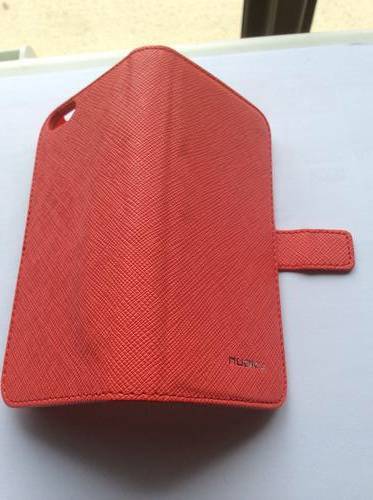 ORIGINAL NUOKU LEATHER RED IPHONE 5/5s COVER / BOOK COVER SERIES